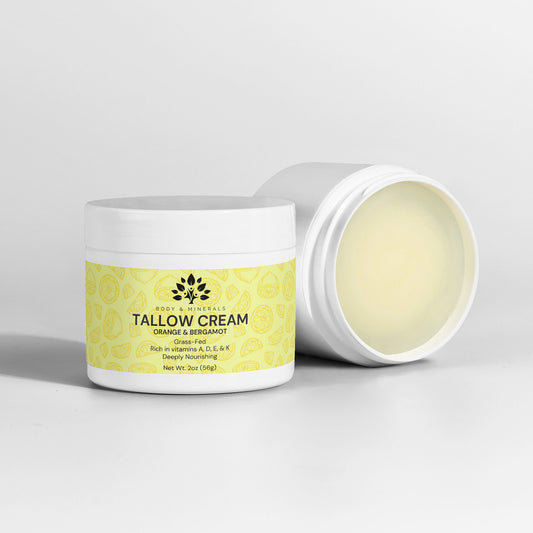 Tallow Cream Orange & Bergamot