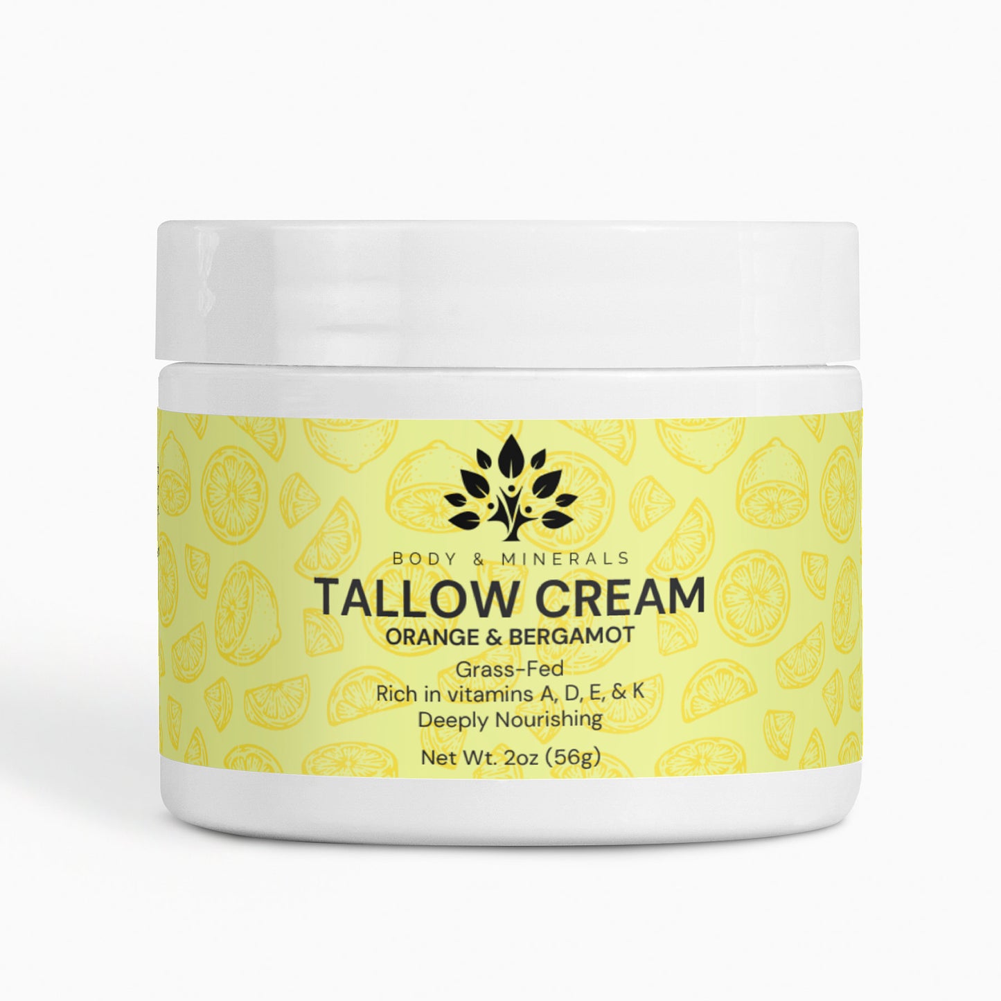 Tallow Cream Orange & Bergamot